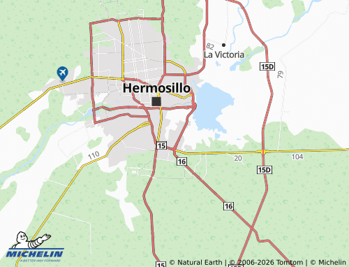 MICHELIN Las Lomas Sección Castamos map - ViaMichelin