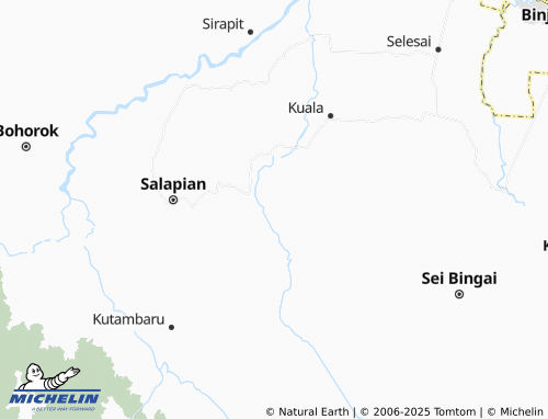 MICHELIN Ujung Teran map - ViaMichelin