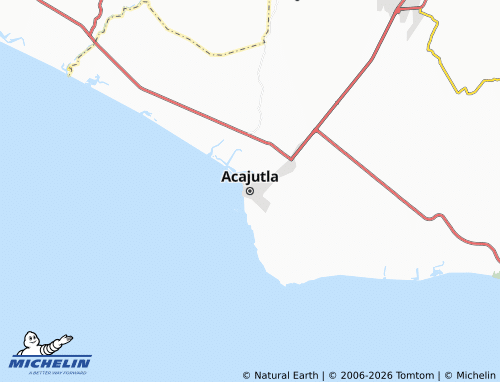 Carte MICHELIN Acajutla - ViaMichelin