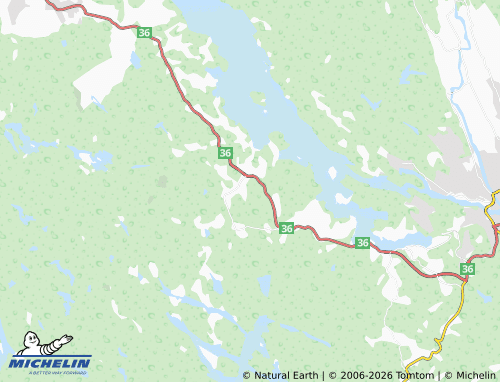 MICHELIN Melum map - ViaMichelin