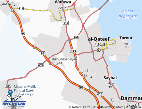 MICHELIN-Landkarte al-'Awjam - ViaMichelin