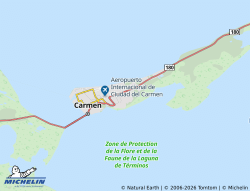 MICHELIN Valle Dorado map - ViaMichelin