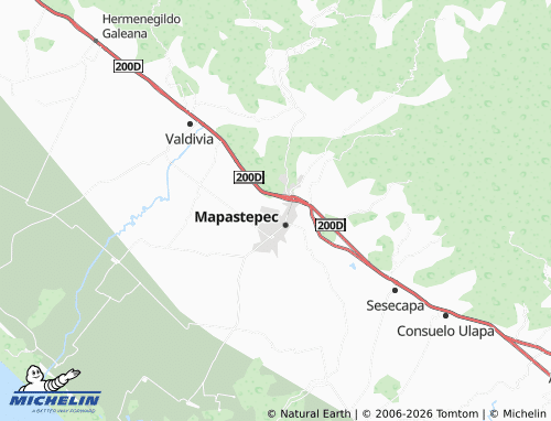 Mappa MICHELIN Unidad Mexicana - ViaMichelin