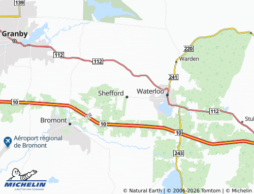 MICHELIN Shefford map - ViaMichelin