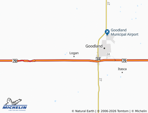 Mapa MICHELIN Logan - ViaMichelin