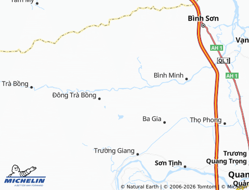 Mappa MICHELIN Trà Bình - ViaMichelin