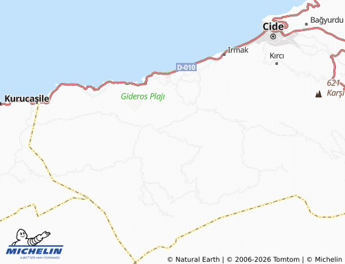 Mappa MICHELIN Ovacık - ViaMichelin