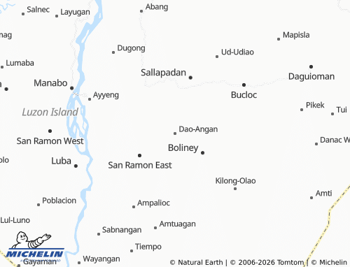 MICHELIN Dao-Angan map - ViaMichelin