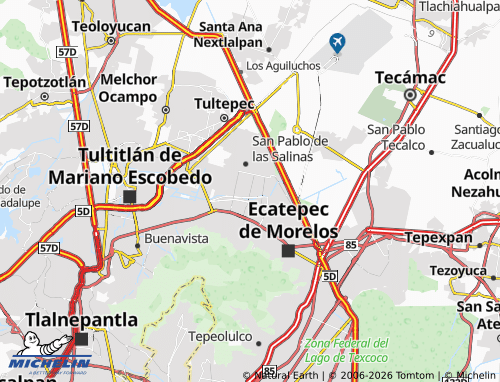 Kaart MICHELIN Santa María I - ViaMichelin