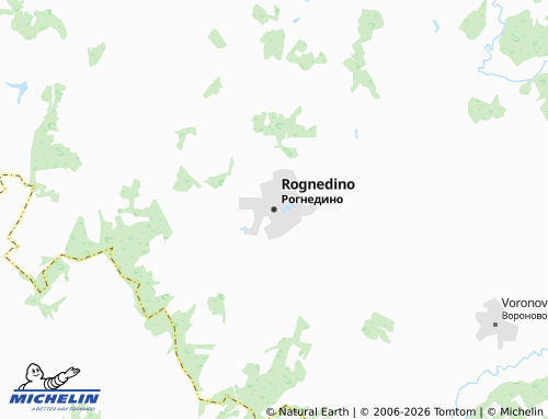 Carte MICHELIN Rognedino - ViaMichelin