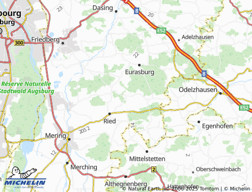 MICHELIN Asbach map - ViaMichelin