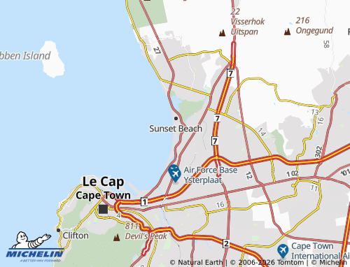 Mapa MICHELIN Sunsetlinks - ViaMichelin