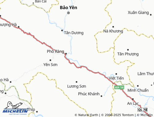 MICHELIN Xuân Thượng map - ViaMichelin