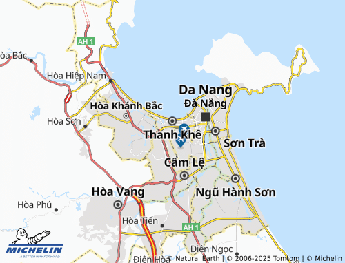 MICHELIN Hòa Khê map - ViaMichelin
