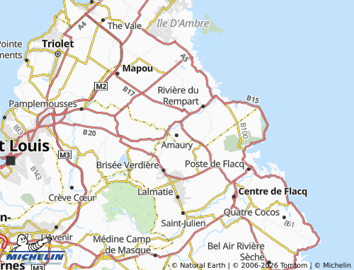 MICHELIN Amaury map - ViaMichelin