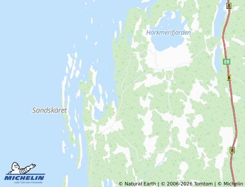 Carte MICHELIN Boberget - ViaMichelin