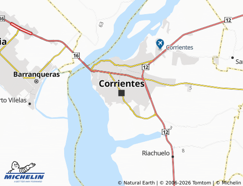 Mappa MICHELIN Corrientes - ViaMichelin