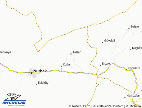 MICHELIN Tatlar map - ViaMichelin