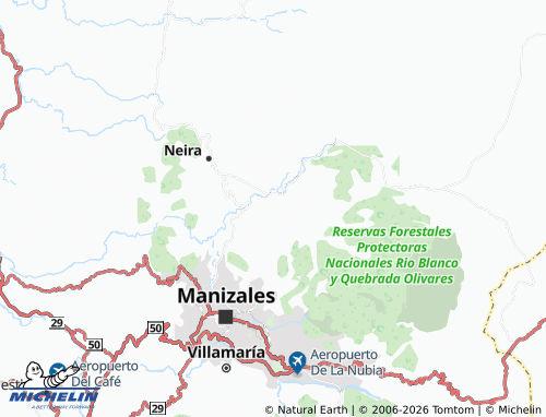 Carte MICHELIN Pueblo Hondo - ViaMichelin