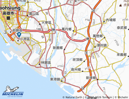 Mapa MICHELIN xin yuan xiang - ViaMichelin