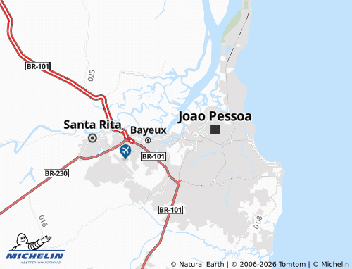 Mappa MICHELIN Baralho - ViaMichelin