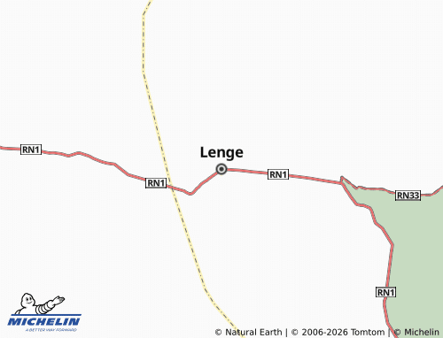 Mapa MICHELIN Lenge - ViaMichelin