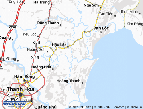 Mappa MICHELIN Xuân Lộc - ViaMichelin