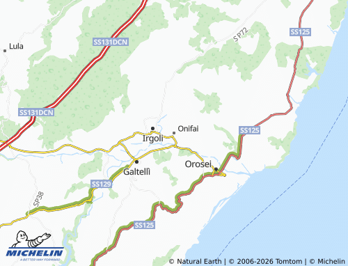 MICHELIN Onifai map - ViaMichelin