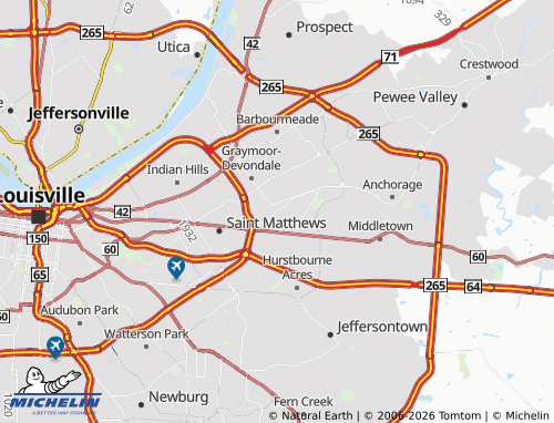 Mappa MICHELIN Lyndon - ViaMichelin