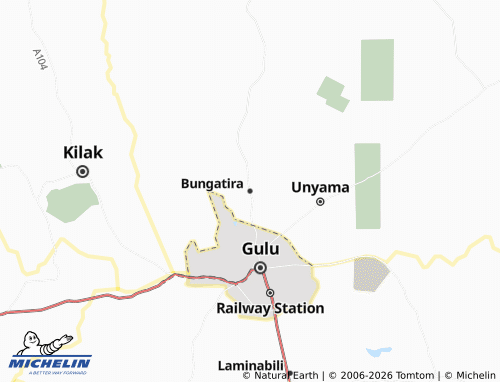 Mappa MICHELIN Bungatira - ViaMichelin