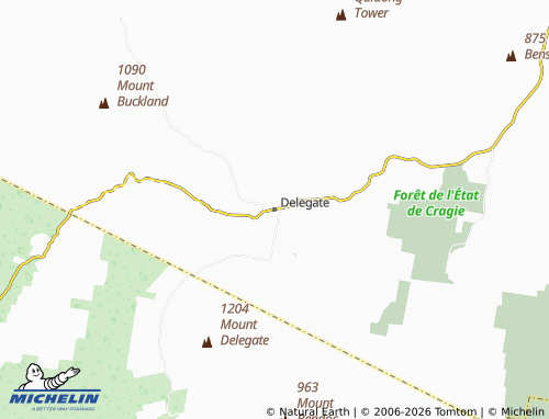 Mapa MICHELIN Delegate - ViaMichelin