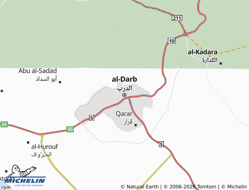 Carte MICHELIN al-Darb - ViaMichelin