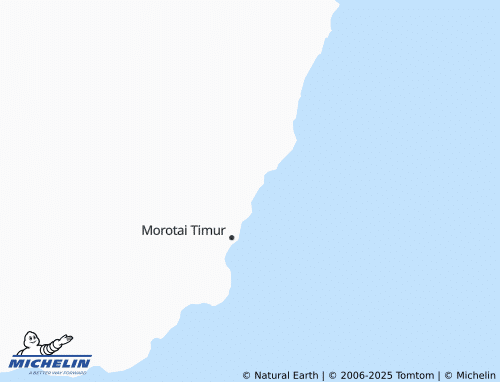 MICHELIN Gosoma Maluku map - ViaMichelin