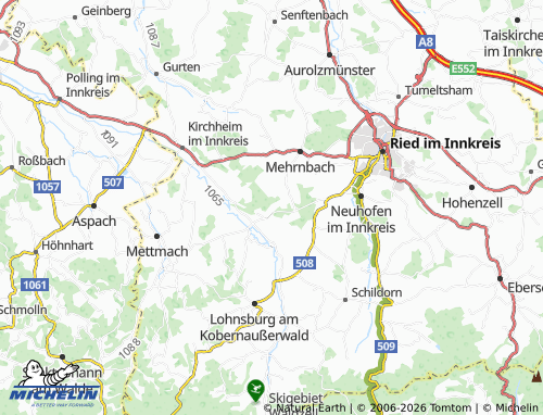 MICHELIN Gigling map - ViaMichelin