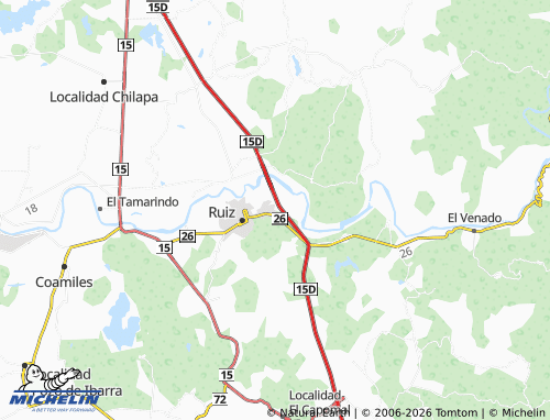 Mappa MICHELIN Jornaleros Indígenas - ViaMichelin