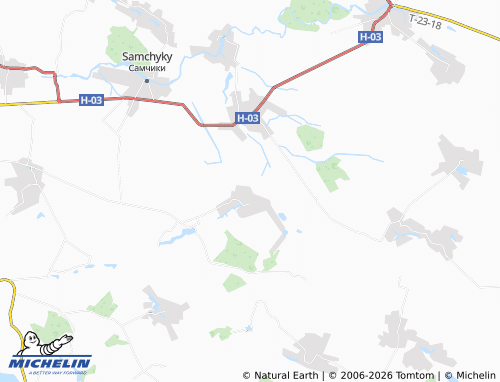 Carte MICHELIN Lazheva - ViaMichelin
