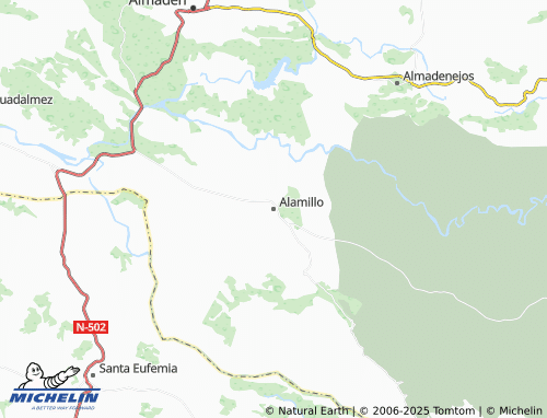 MICHELIN Alamillo map - ViaMichelin