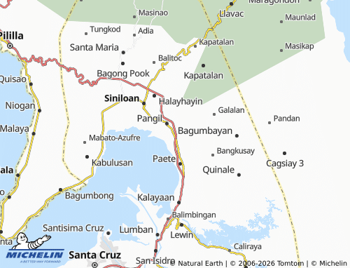MICHELIN Balian map - ViaMichelin