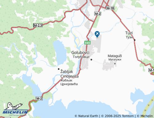 Carte MICHELIN Vukovci - ViaMichelin