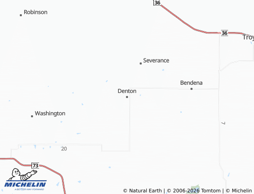 Mapa MICHELIN Denton - ViaMichelin