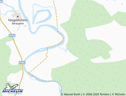 MICHELIN-Landkarte Tanatovo - ViaMichelin