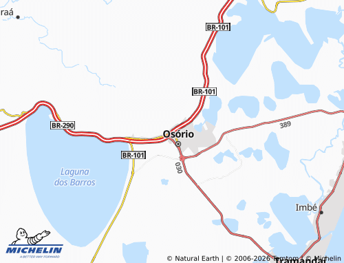 Mapa MICHELIN Encosta da Serra - ViaMichelin