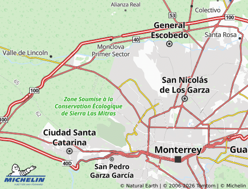 Mapa MICHELIN Villa Cumbres - ViaMichelin