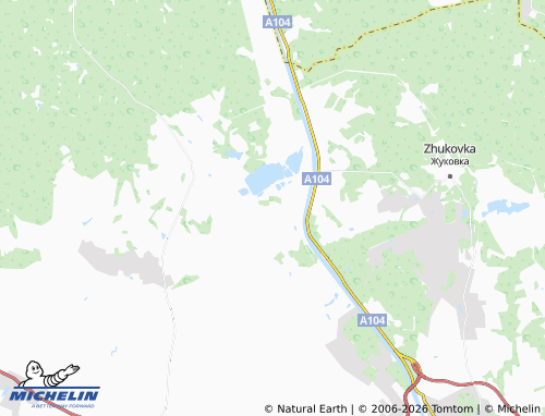 Carte MICHELIN Mel'chevka - ViaMichelin