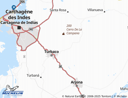 MICHELIN Arroyo Grande map - ViaMichelin