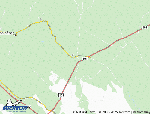 MICHELIN Pozo de Acuta map - ViaMichelin