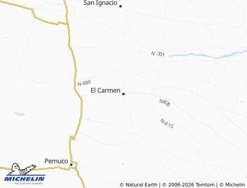 MICHELIN El Carmen map - ViaMichelin