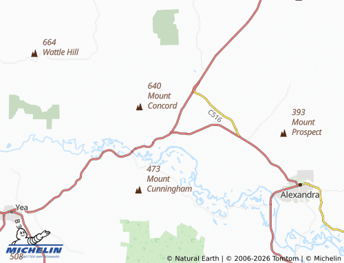 Mapa MICHELIN Cathkin - ViaMichelin