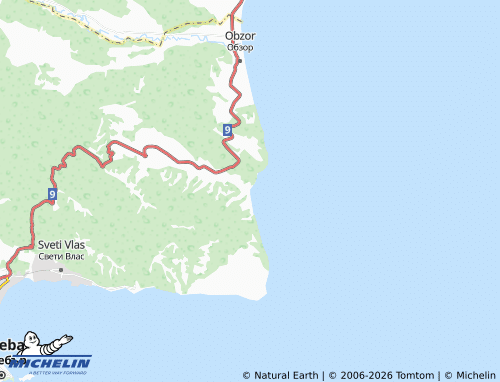 Mappa MICHELIN Letovishte Irakli - ViaMichelin