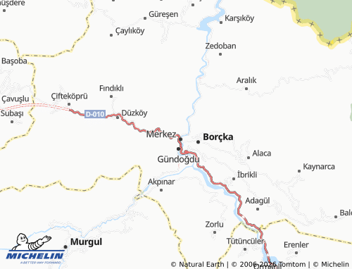 MICHELIN Küçük Köy map - ViaMichelin